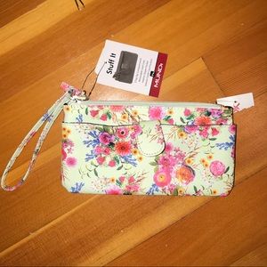 NWT MUNDI Stuff It Floral Bag